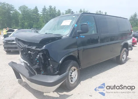 2019 Chevrolet Express 2500 Work Van из США, поврежденный, VIN 1GCWGAFP9K1229029